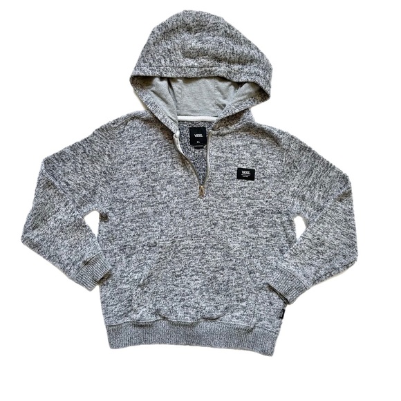 Vans Other - Size 6 Kids Vans Flurry III Half Zip Gray hoodie sweater